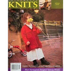 Interweave knit spring 2000 winter into spring color color everywhere
